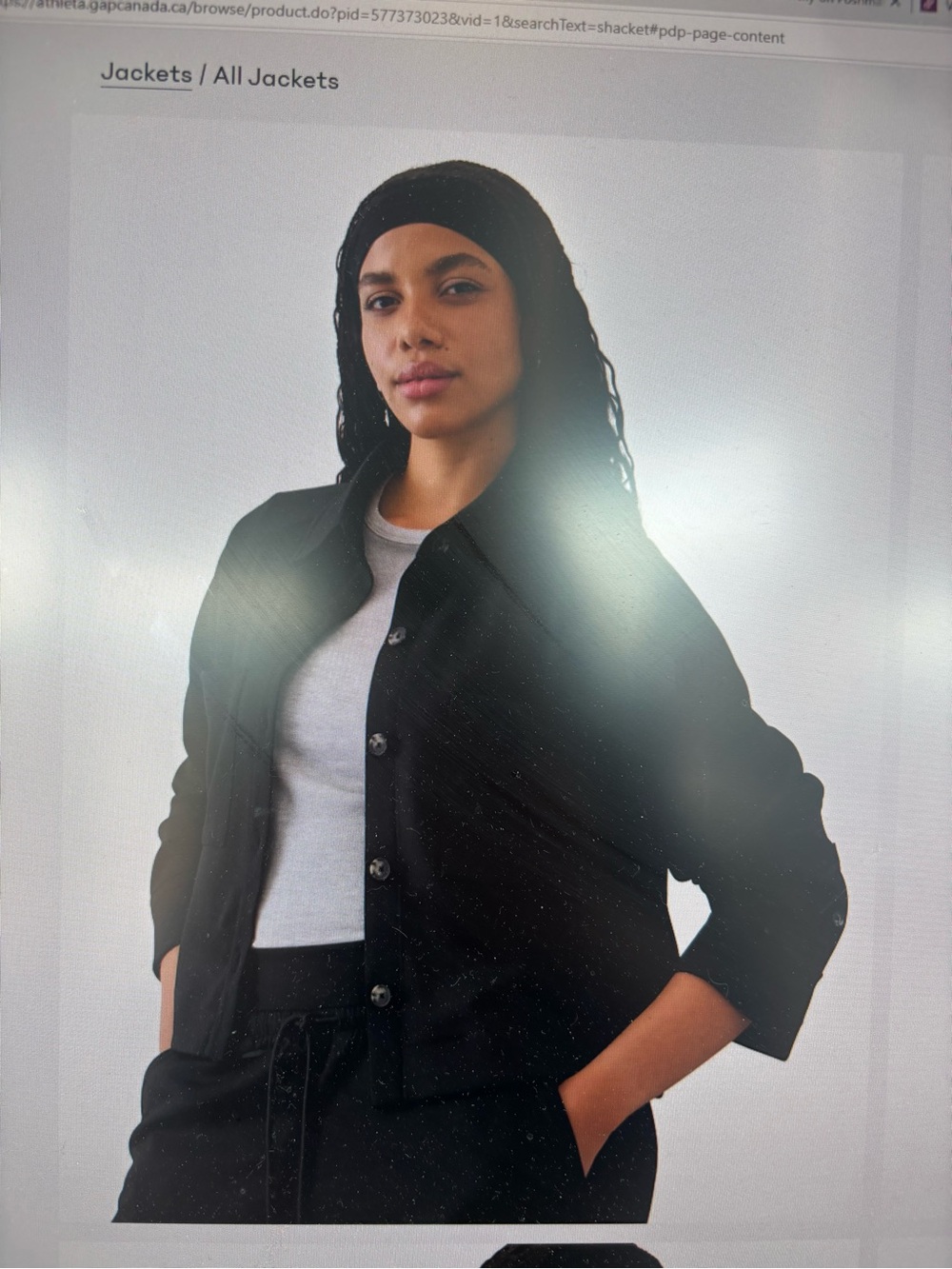 Athleta Allure Shirt Jacket